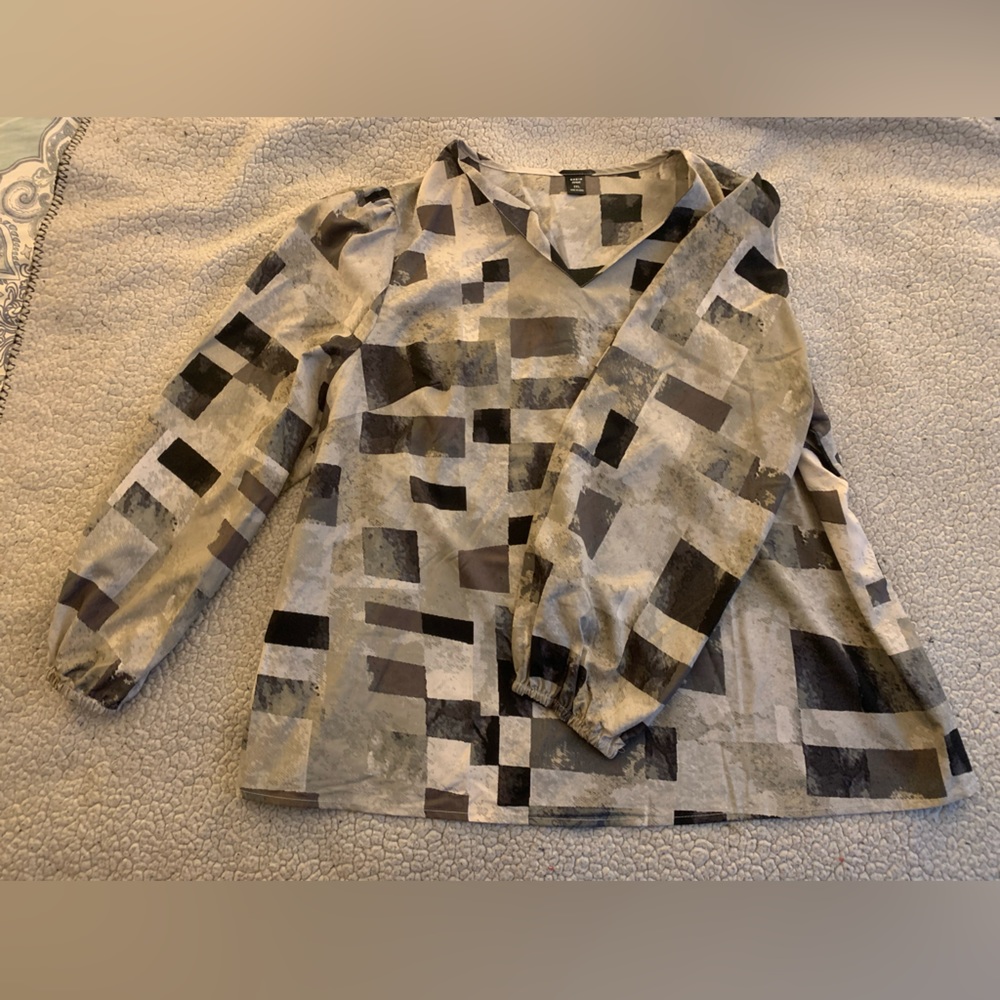 Lightweight blouse from shein curve